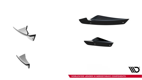 Canards (owiewki przedniego zderzaka) Skoda Octavia RS Mk4