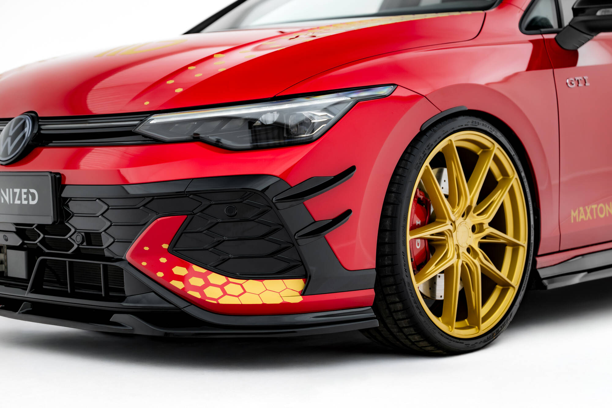 Canards Volkswagen Golf GTI Clubsport Mk8 Facelift