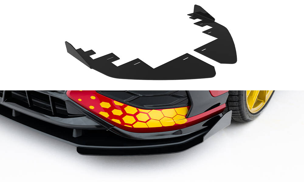 Frontflaps Flaps Volkswagen Golf GTI Clubsport Mk8 Facelift