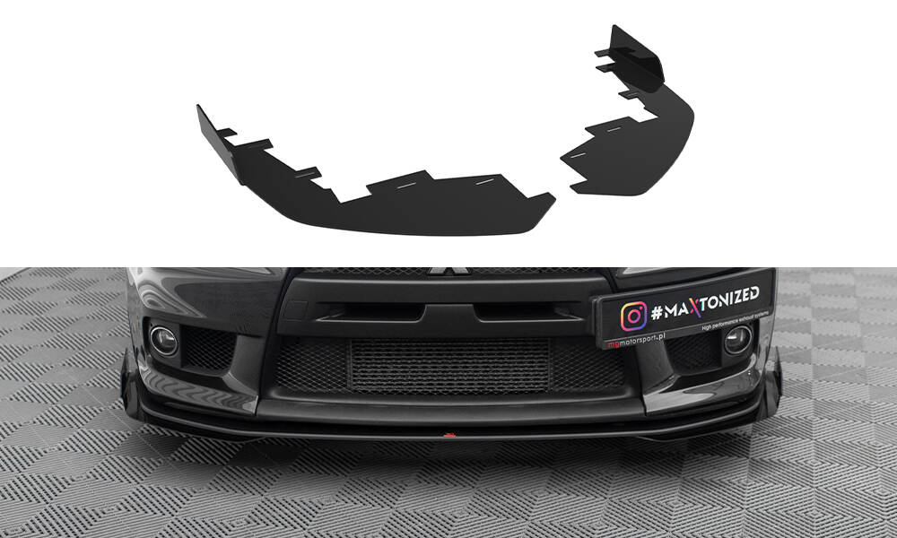 Frontflaps Mitsubishi Lancer EVO X