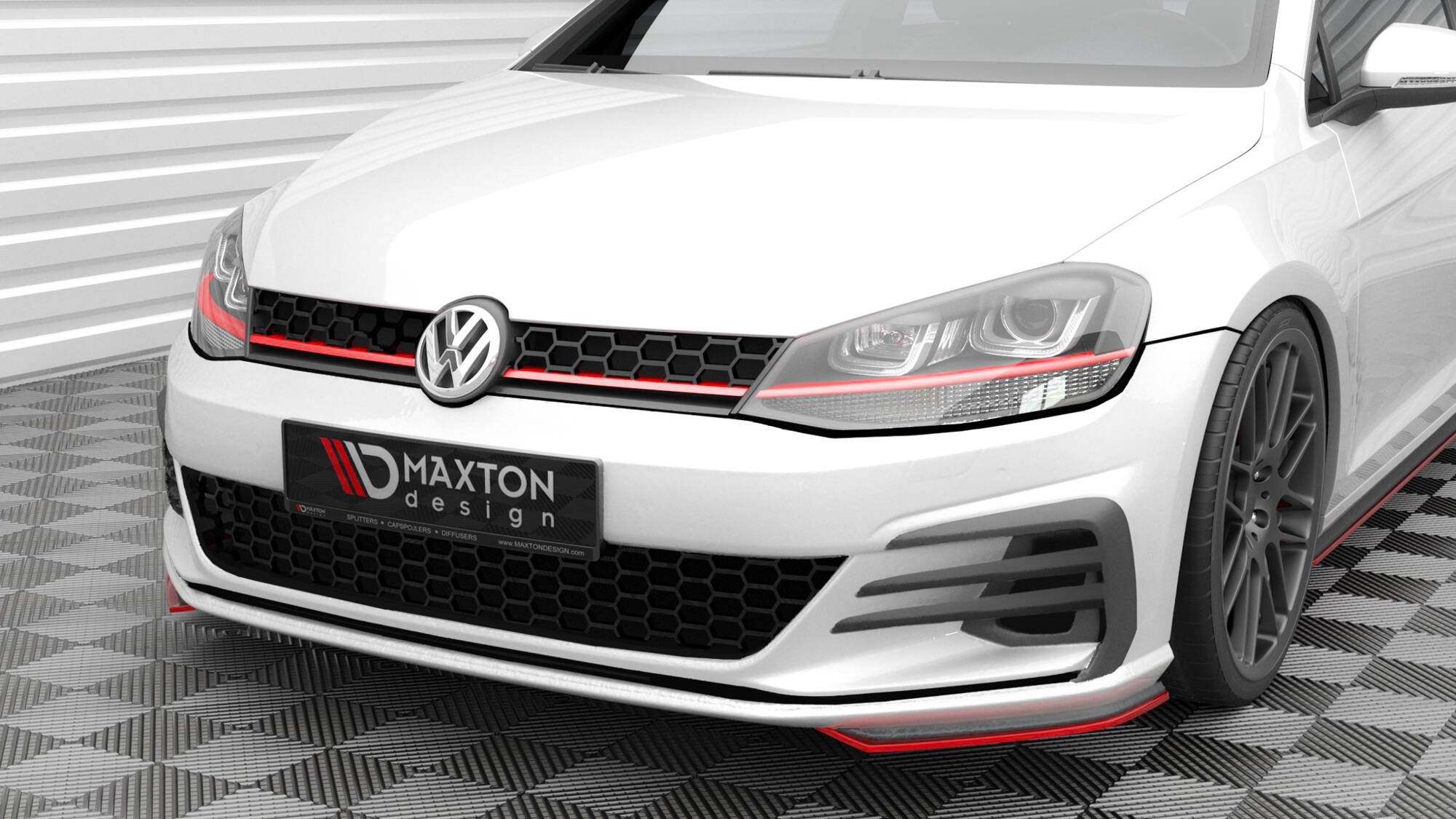 Frontflaps Volkswagen Golf GTI Mk7 Facelift