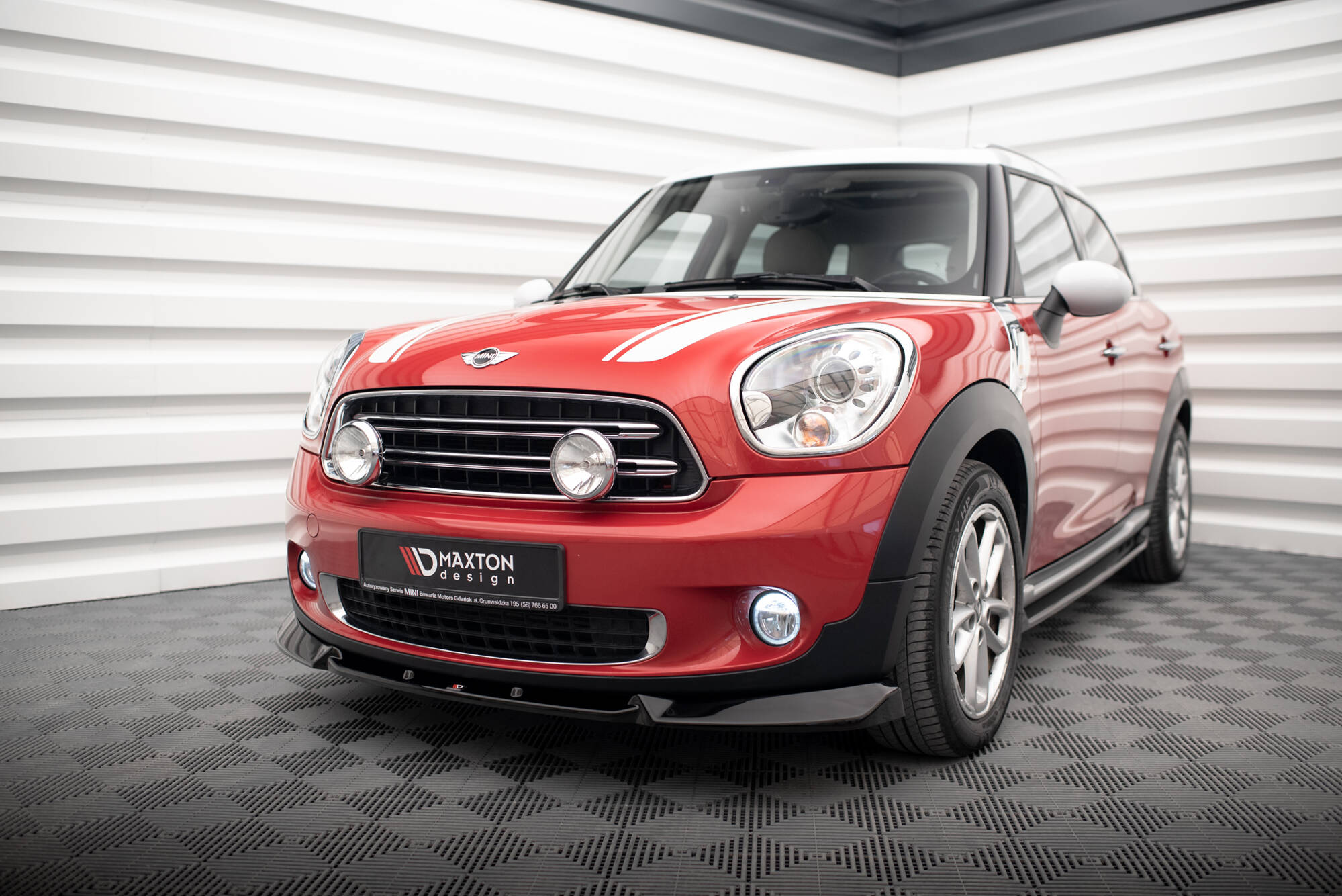 Frontleppe Mini Cooper Countryman R60 Facelift