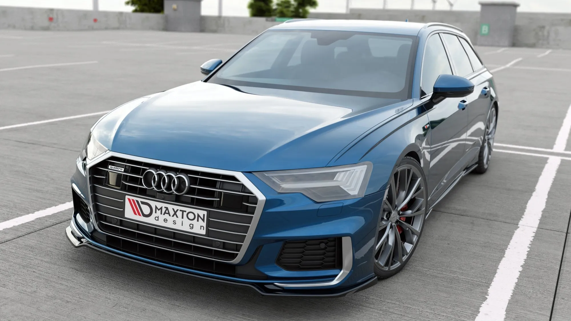 Frontleppe V.1 Audi A6 S-Line / S6 C8 / C8 Facelift