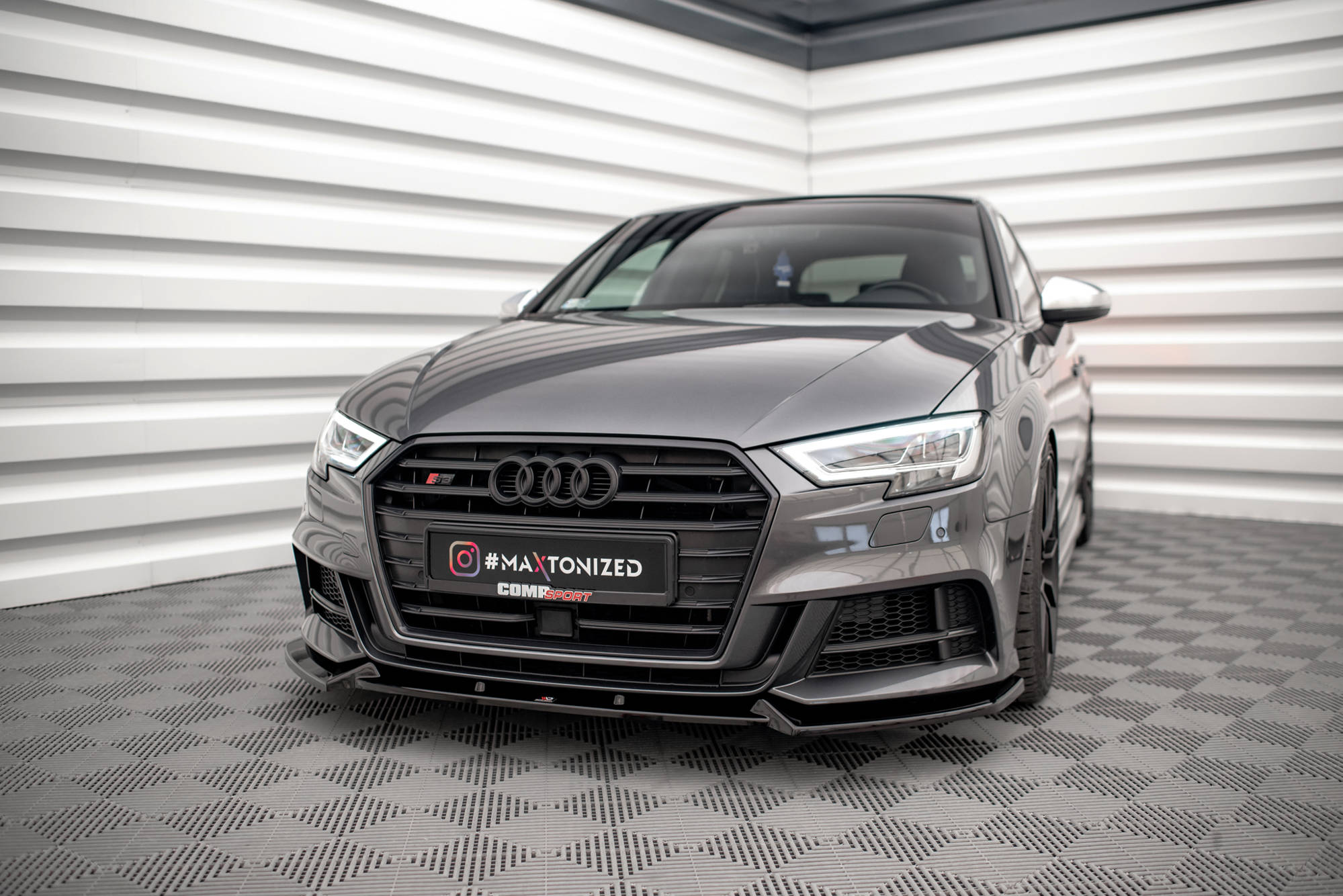Frontleppe V.1 Audi S3 / A3 S-Line Sportback 8V Facelift