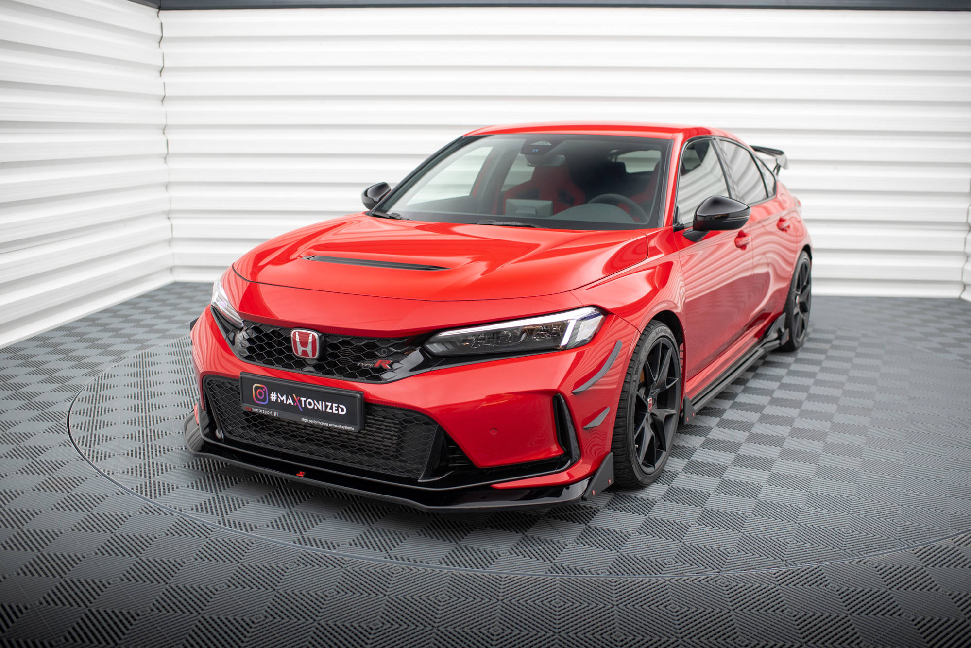 Frontleppe V.1 Med Flaps Honda CIVic Type-R Mk 11
