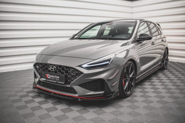 Frontleppe V.1 Med Flaps Hyundai I30 N / I30 N-Line Hatchback/Fastback Mk3 Facelift