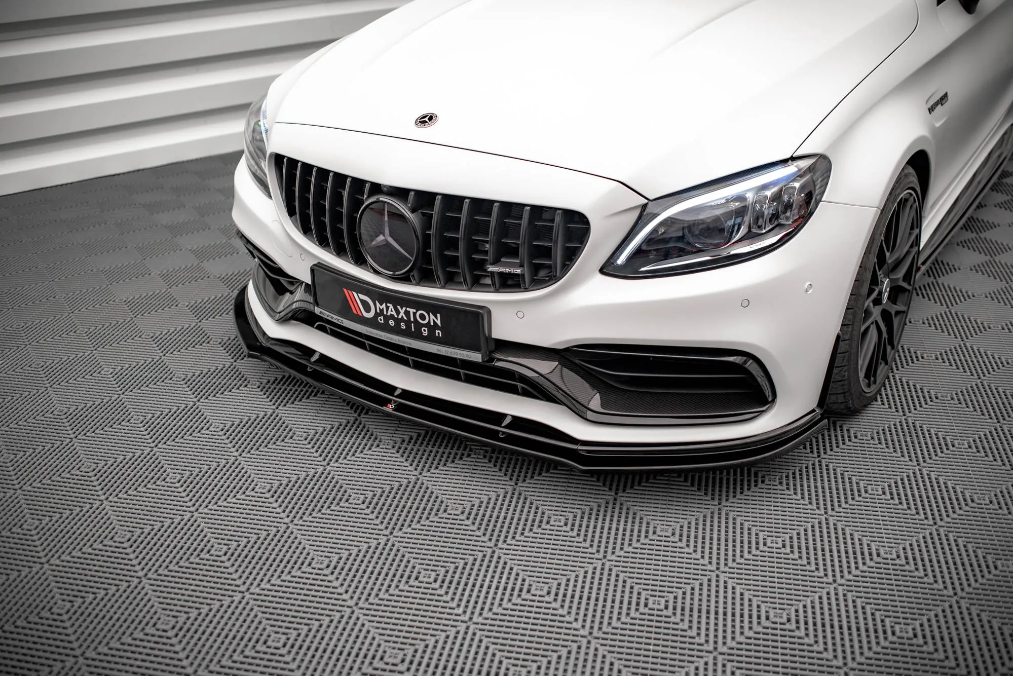 Frontleppe V.1 Mercedes-AMG C63 Coupe AMG Aero Pack C205 Facelift