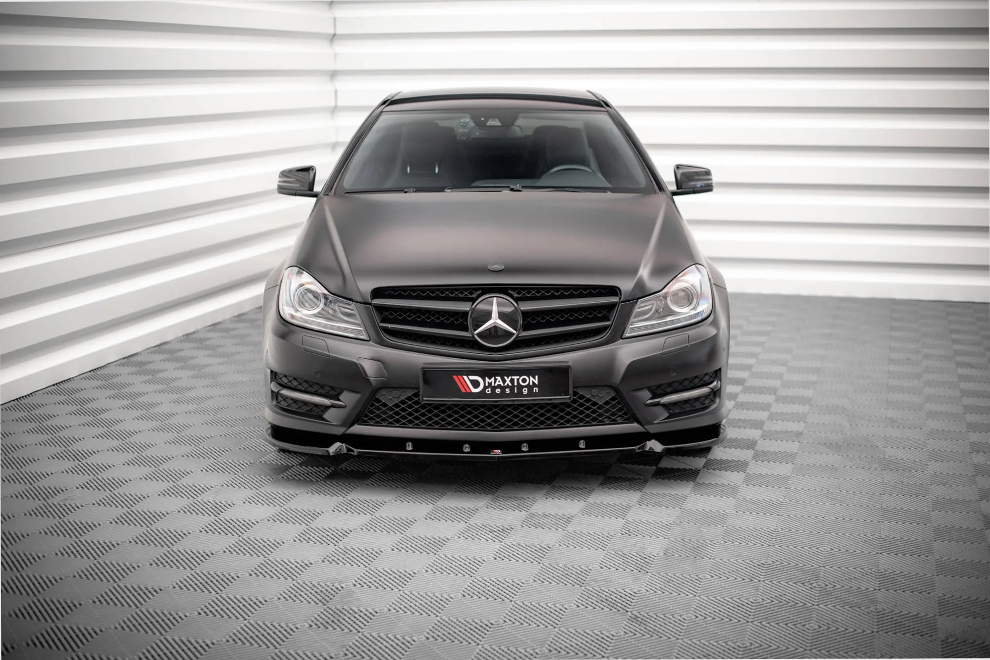 Frontleppe V.1 Mercedes-Benz C Coupe / Sedan / Estate AMG-Line C204 / W204 Facelift / S204 Facelift - Bilde 2