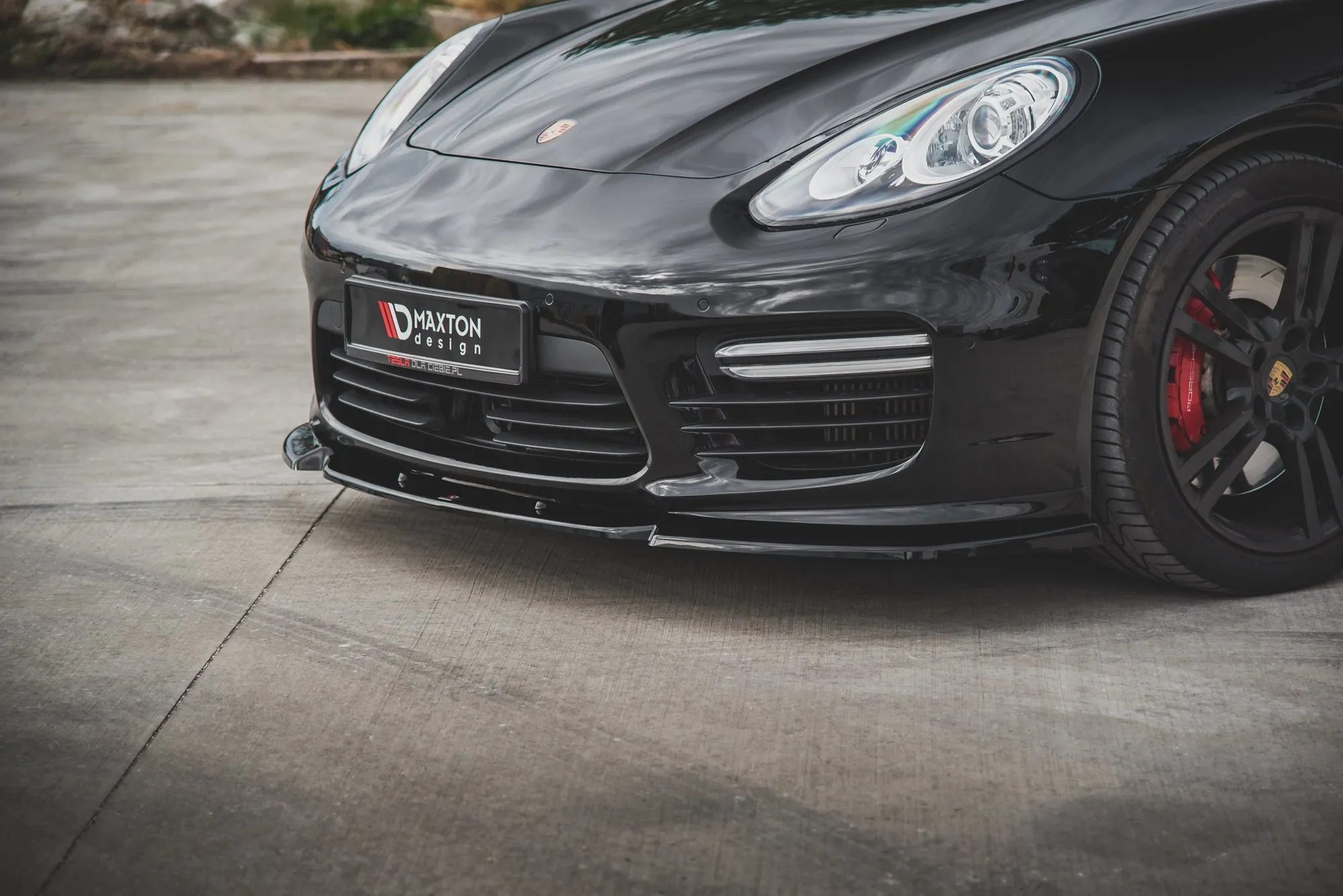 Frontleppe V.1 Porsche Panamera Turbo 970 Facelift - Bilde 3