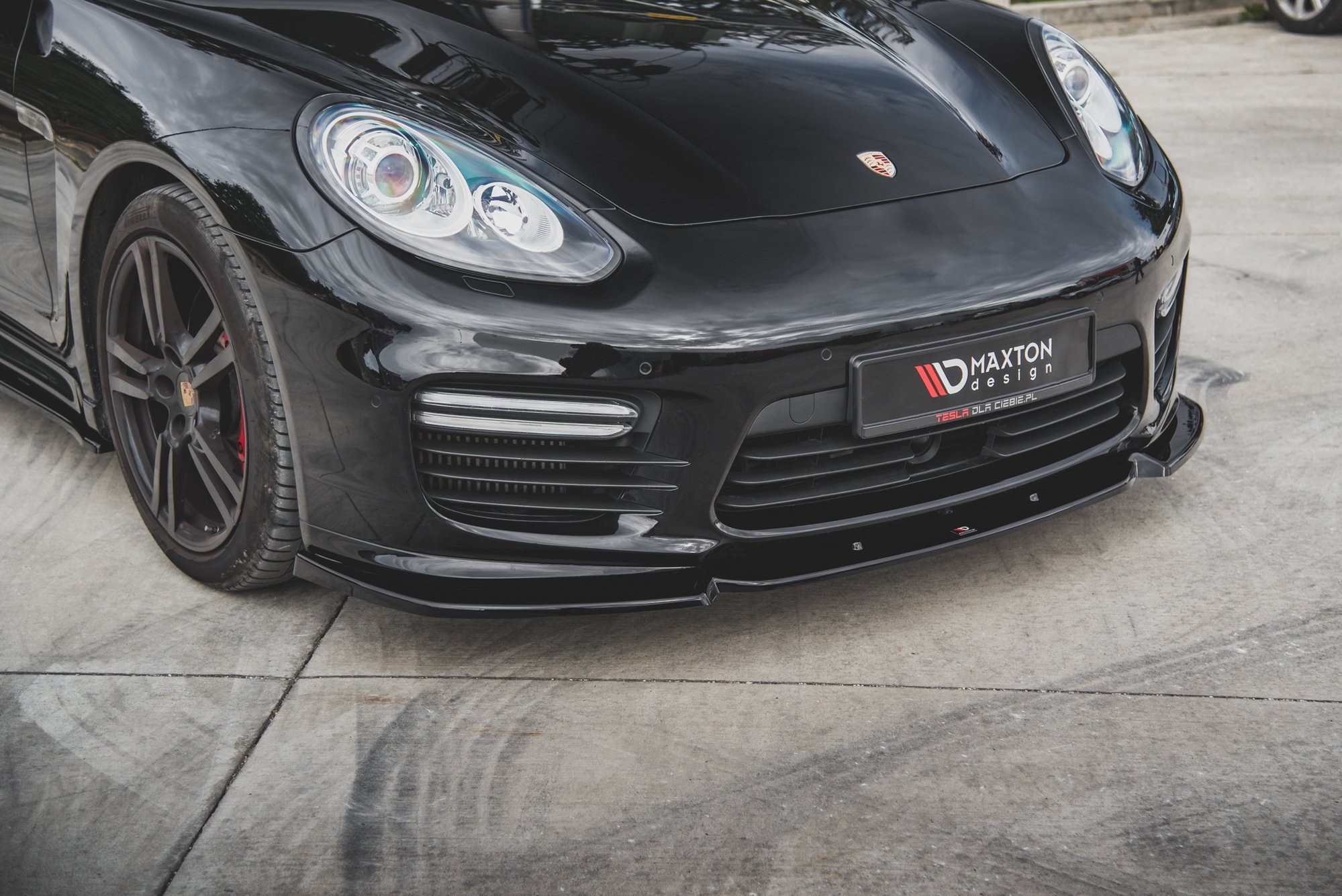 Frontleppe V.1 Porsche Panamera Turbo 970 Facelift