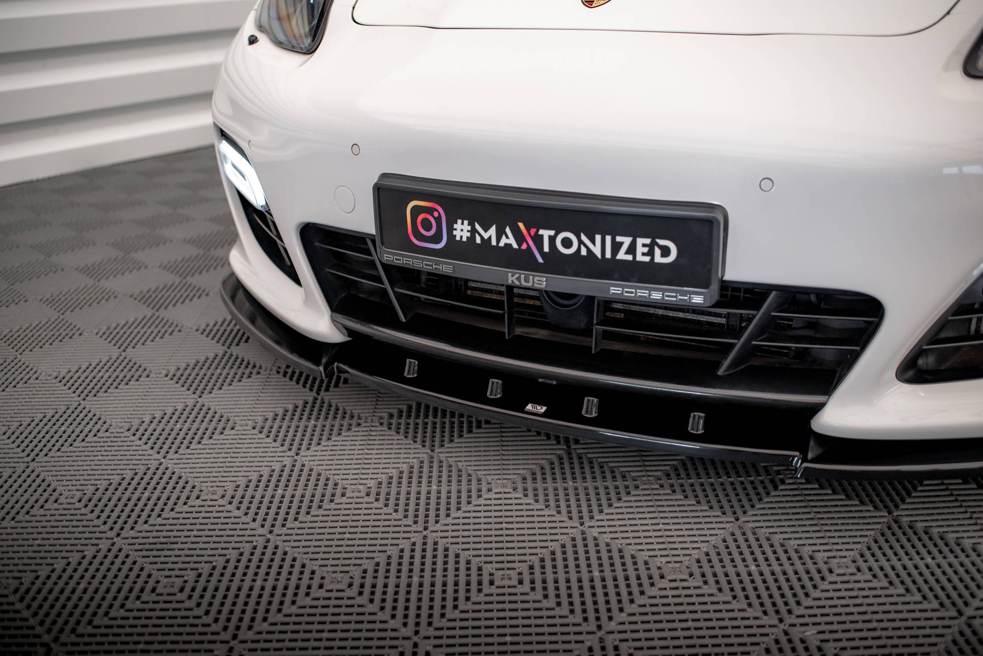 Frontleppe V.1 Porsche Panamera Turbo Sport Design Package 970