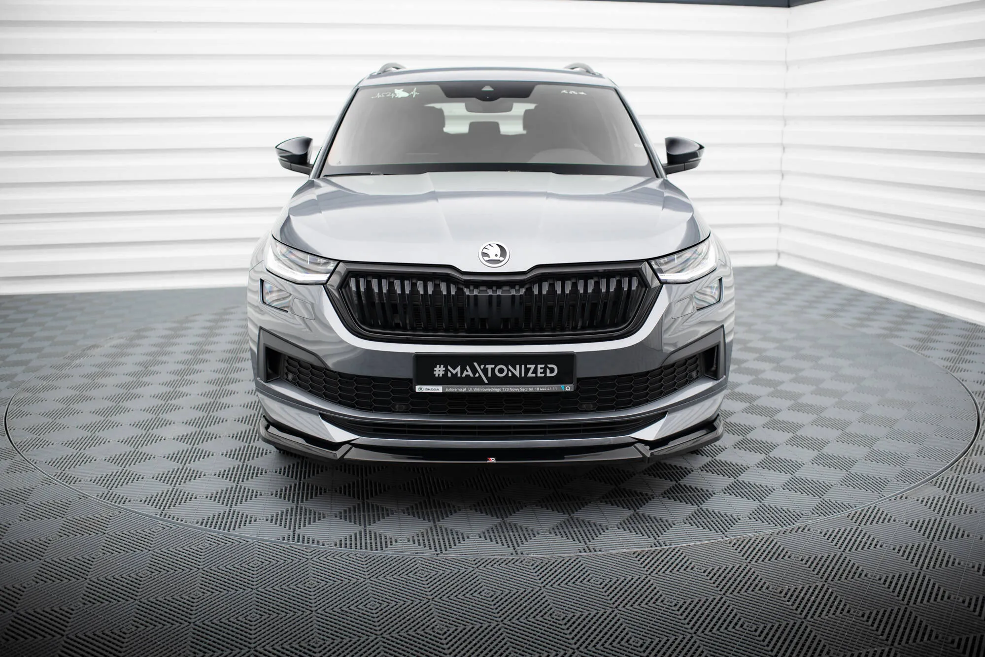 Frontleppe V.1 Skoda Kodiaq Sportline Mk1 Facelift - Bilde 2