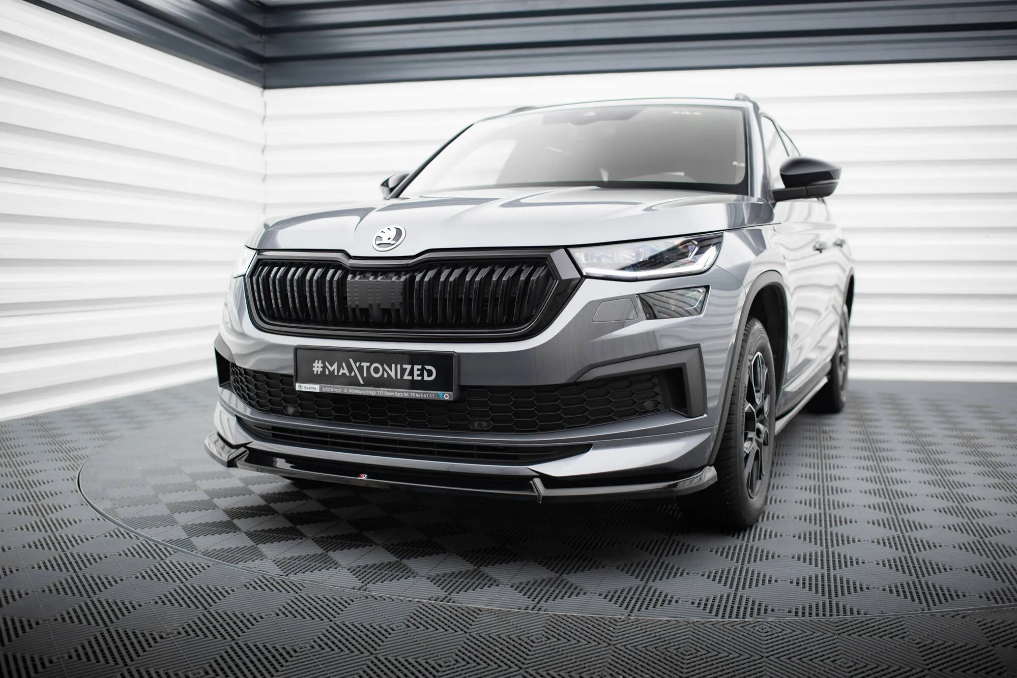 Frontleppe V.1 Skoda Kodiaq Sportline Mk1 Facelift
