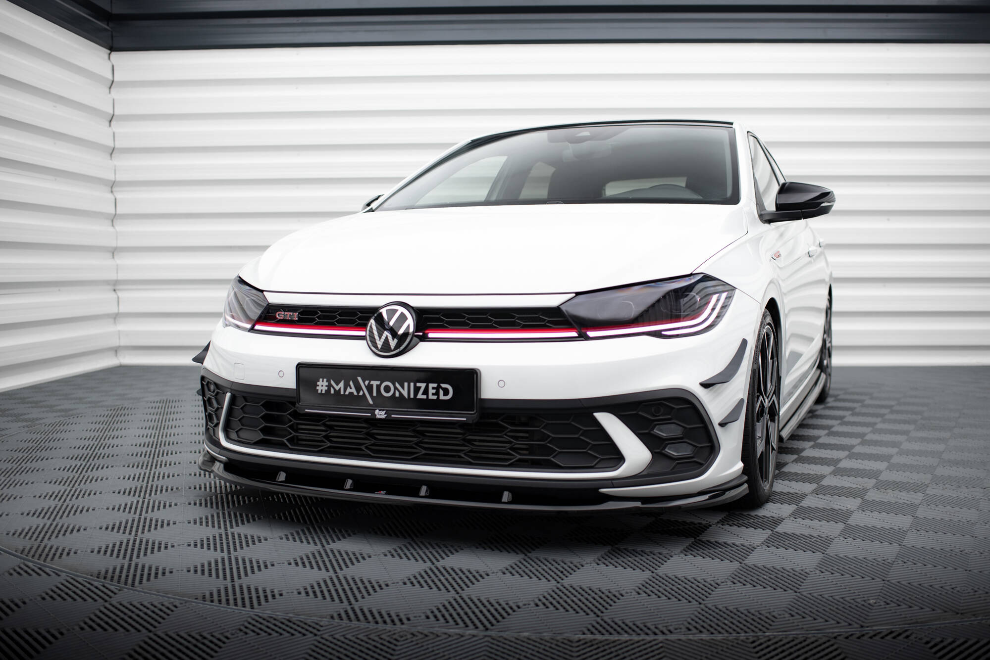 Frontleppe V.1 Volkswagen Polo GTI Mk6 Facelift