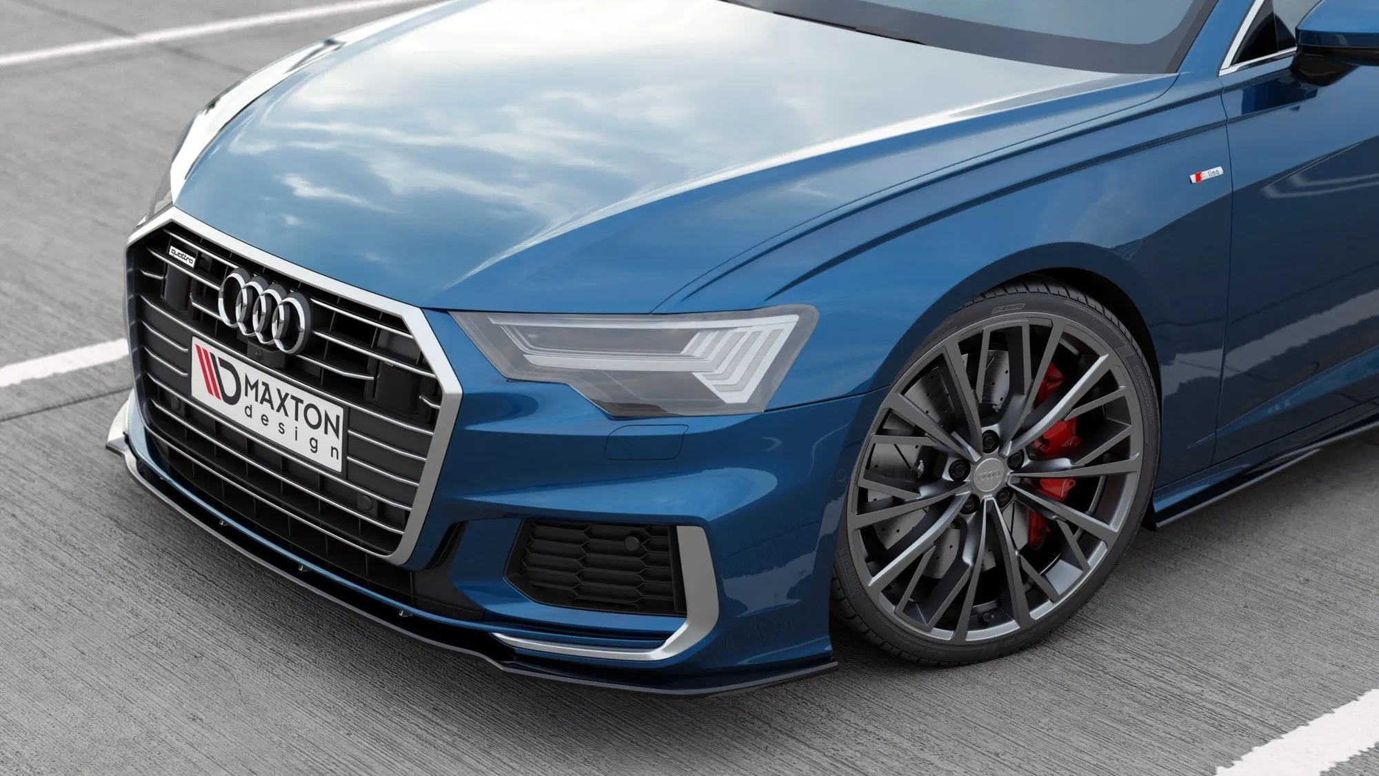 Frontleppe V.2 Audi A6 S-Line / S6 C8 / C8 Facelift - Bilde 4