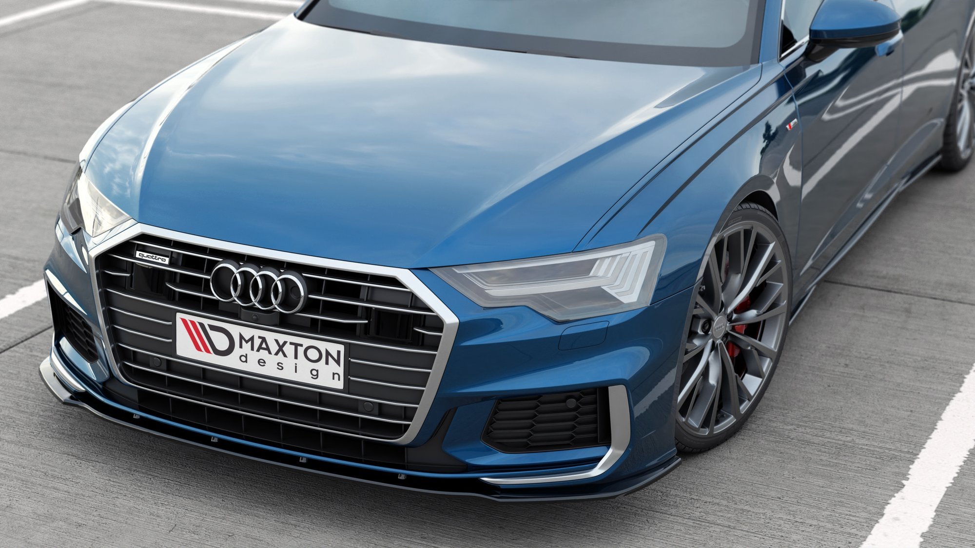 Frontleppe V.2 Audi A6 S-Line / S6 C8 / C8 Facelift