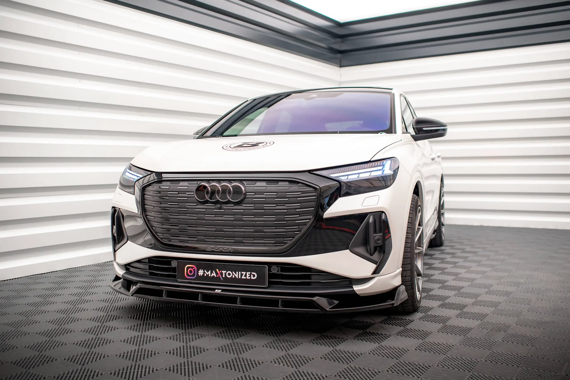 Frontleppe V.2 Audi Q4 e-tron Sportback S-line Mk1