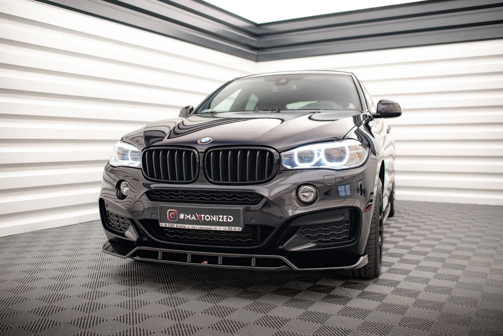 Frontleppe V.2 BMW X6 M-Pack F16