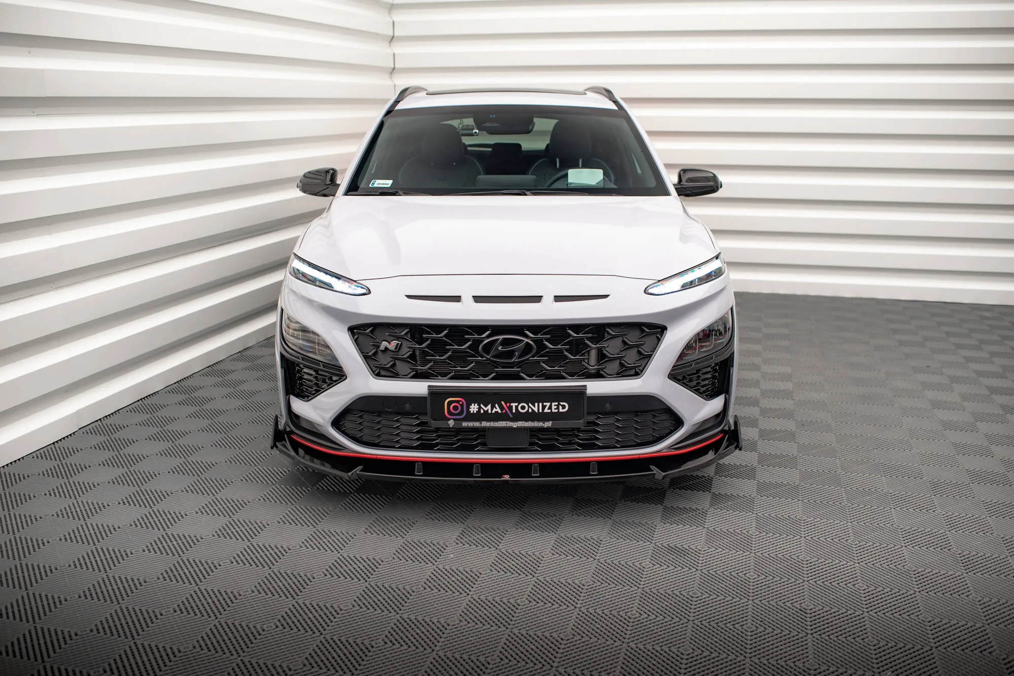 Frontleppe V.2 Med Flaps Hyundai Kona N Mk1 - Bilde 2