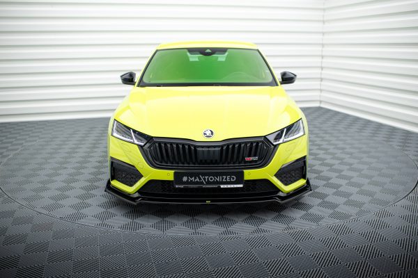 Frontleppe V.2 Med Flaps Skoda Octavia RS Mk4