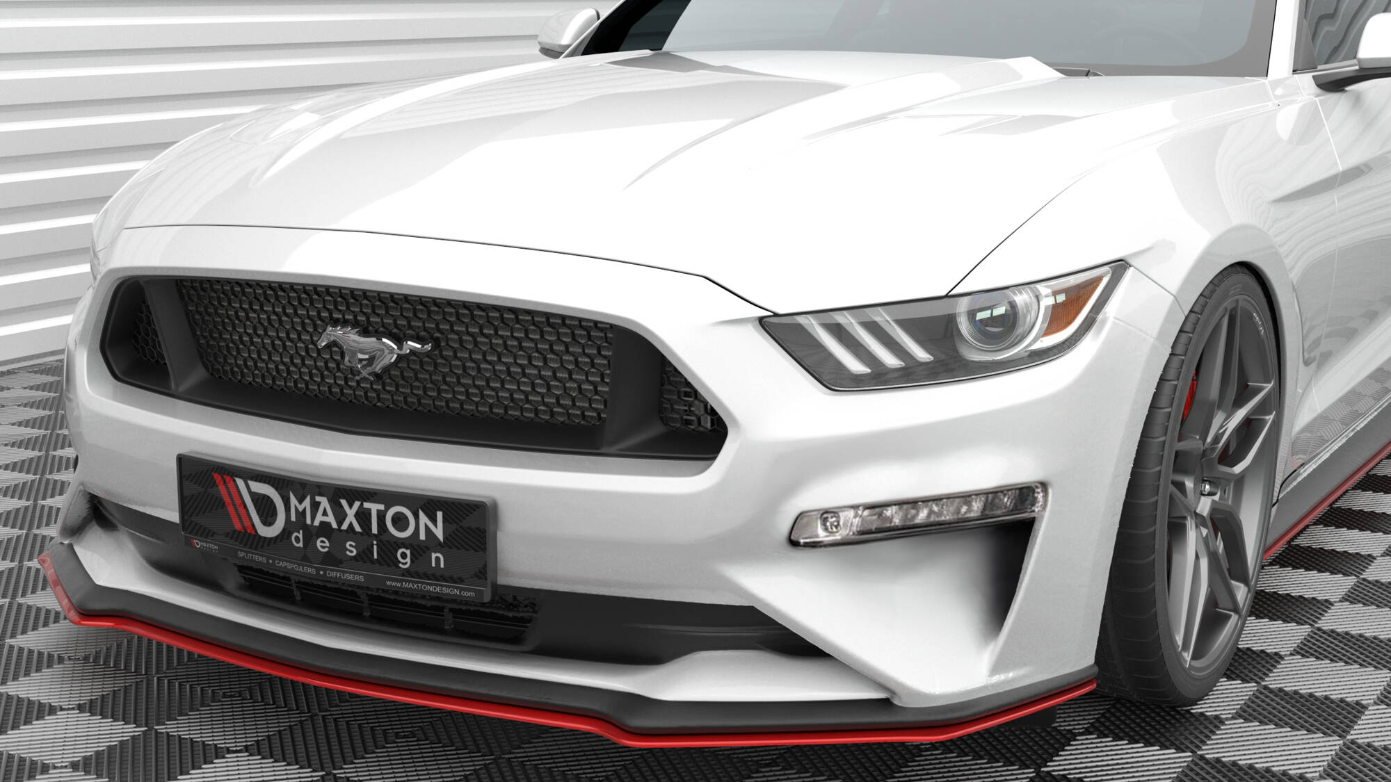 Frontleppe V.2 Ford Mustang Mk6 Facelift