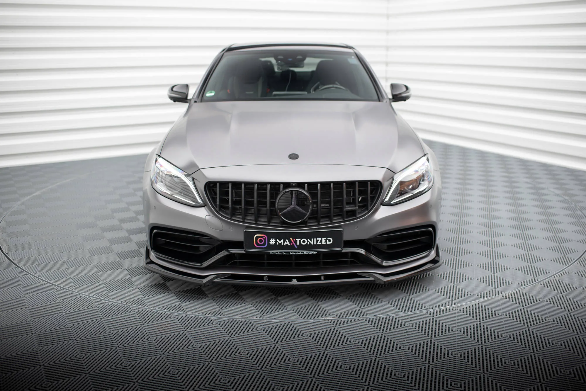 Frontleppe V.2 Mercedes-AMG C63 Sedan / Estate W205 Facelift - Bilde 2