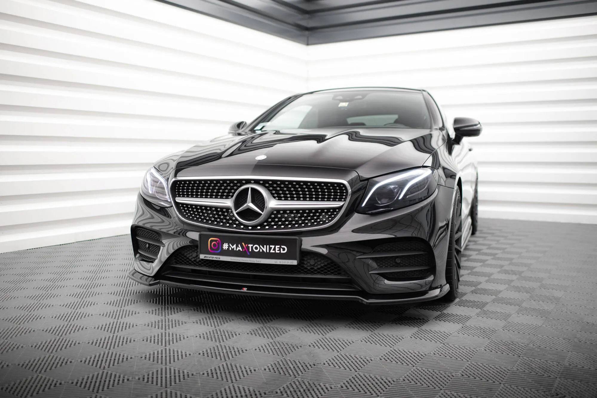 Frontleppe V.2 Mercedes-Benz E-Class W213 Coupe (C238) / Cabriolet (A238) AMG-Line / 53 AMG