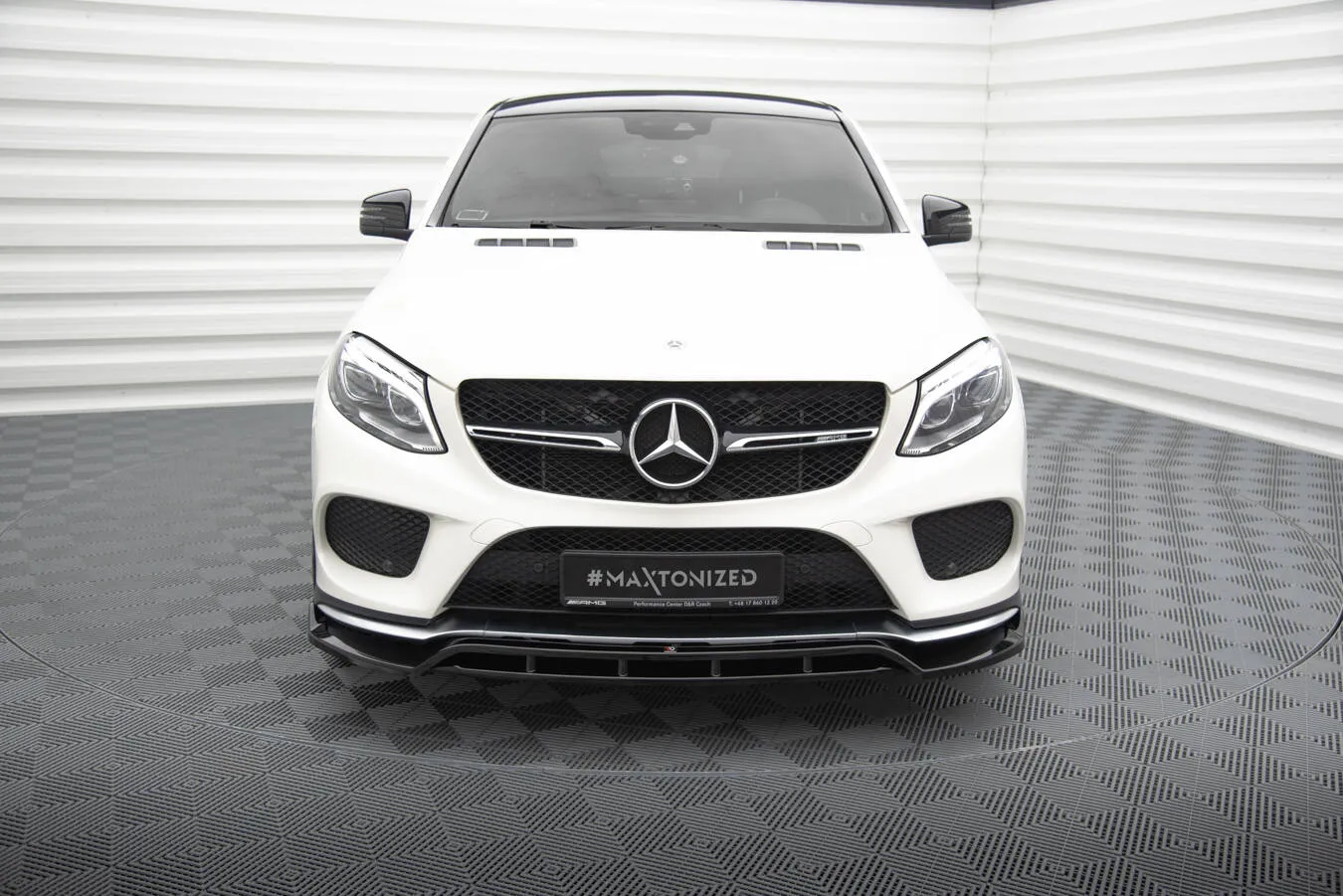 Frontleppe V.2 Mercedes-Benz GLE Coupe 43 AMG / AMG-Line C292 - Bilde 2