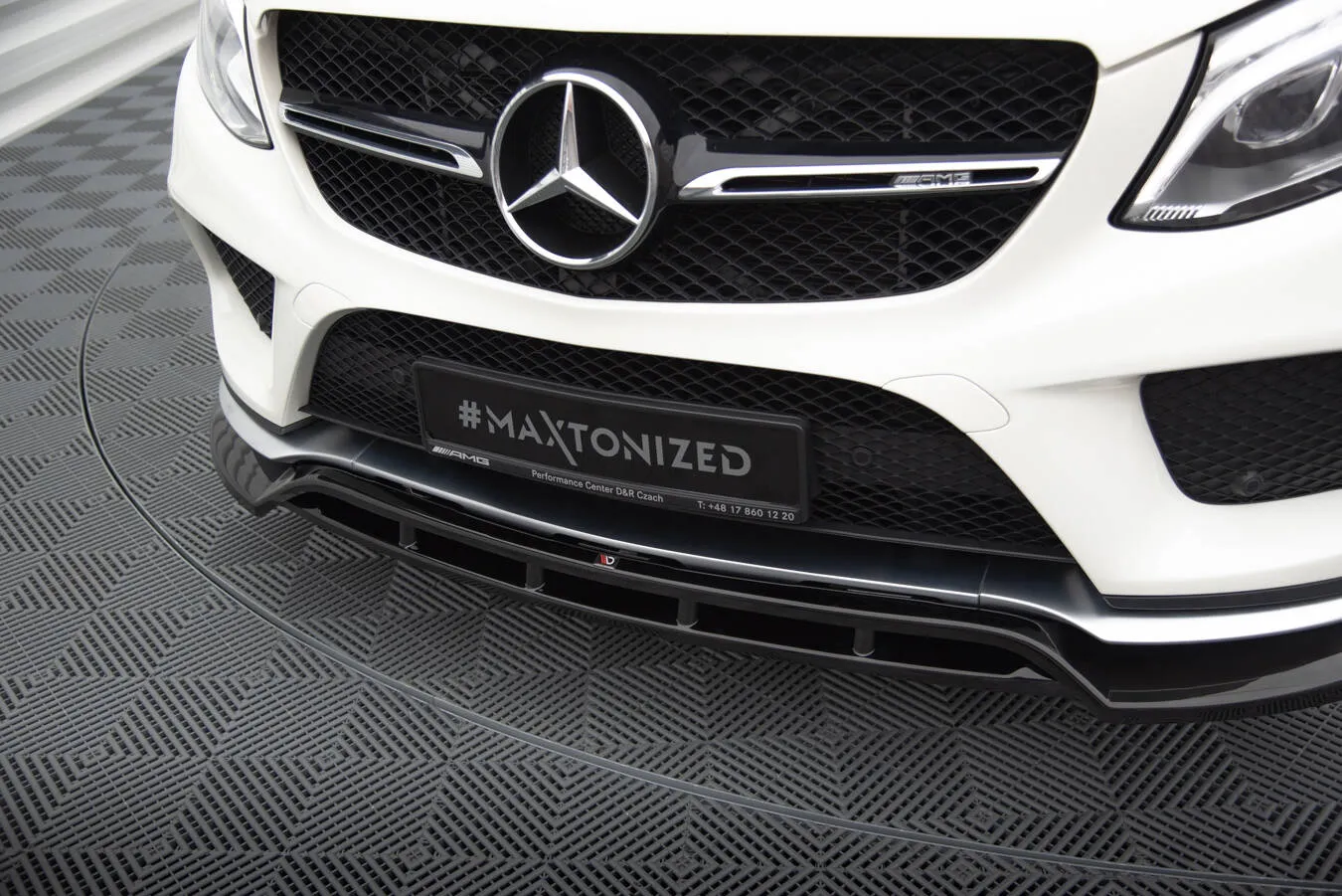 Frontleppe V.2 Mercedes-Benz GLE Coupe 43 AMG / AMG-Line C292 - Bilde 3