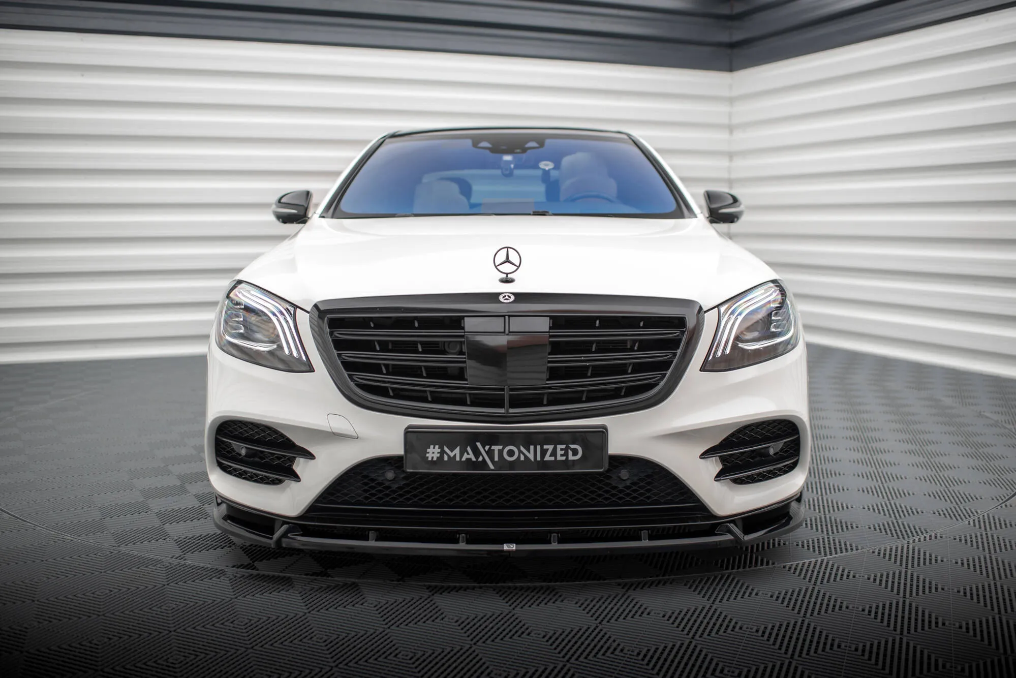 Frontleppe V.2 Mercedes-Benz S AMG-Line W222 Facelift - Bilde 2