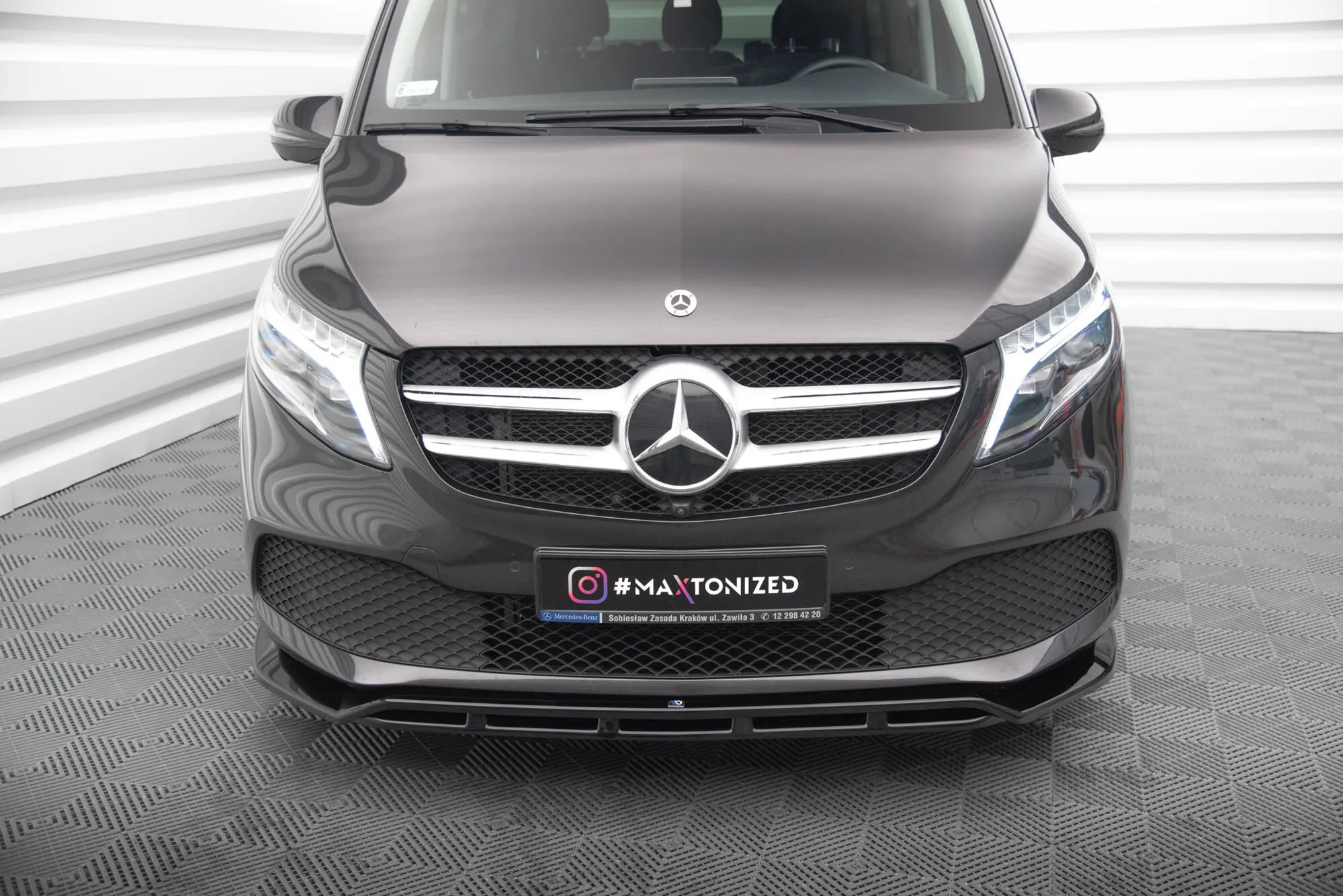 Frontleppe V.2 Mercedes-Benz V-Class W447 Facelift - Bilde 2