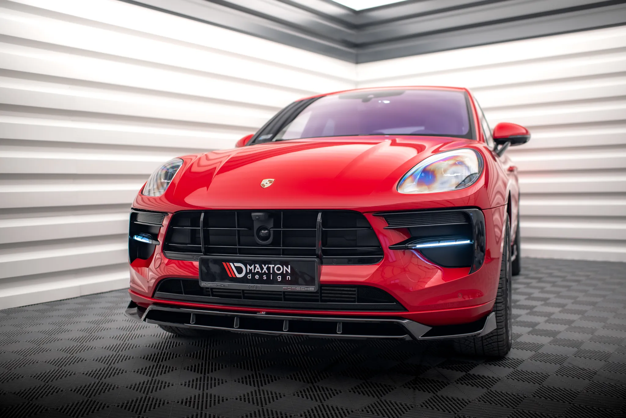 Frontleppe V.2 Porsche Macan GTS / Sport Design Mk1 Facelift