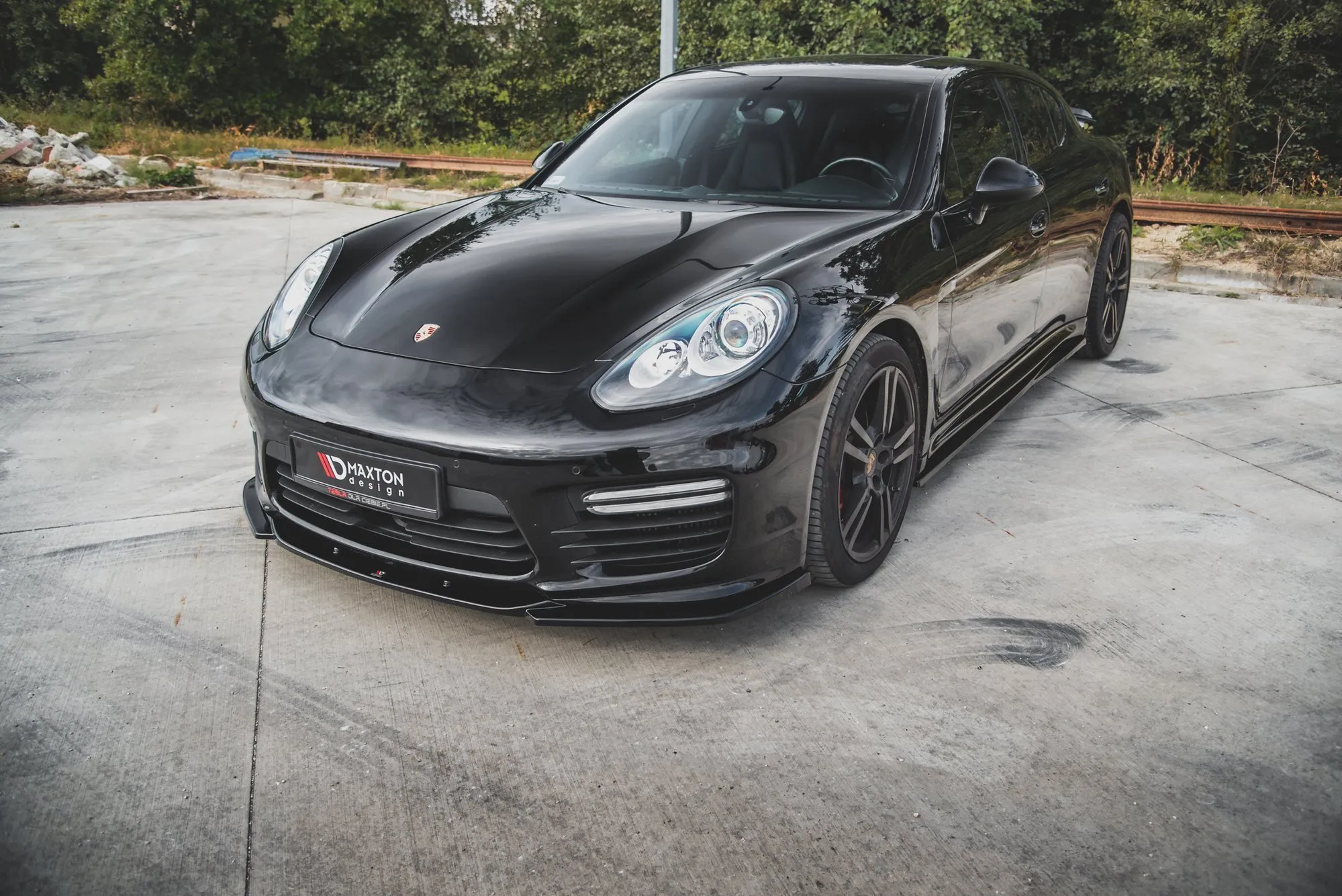 Frontleppe V.2 Porsche Panamera Turbo 970 Facelift
