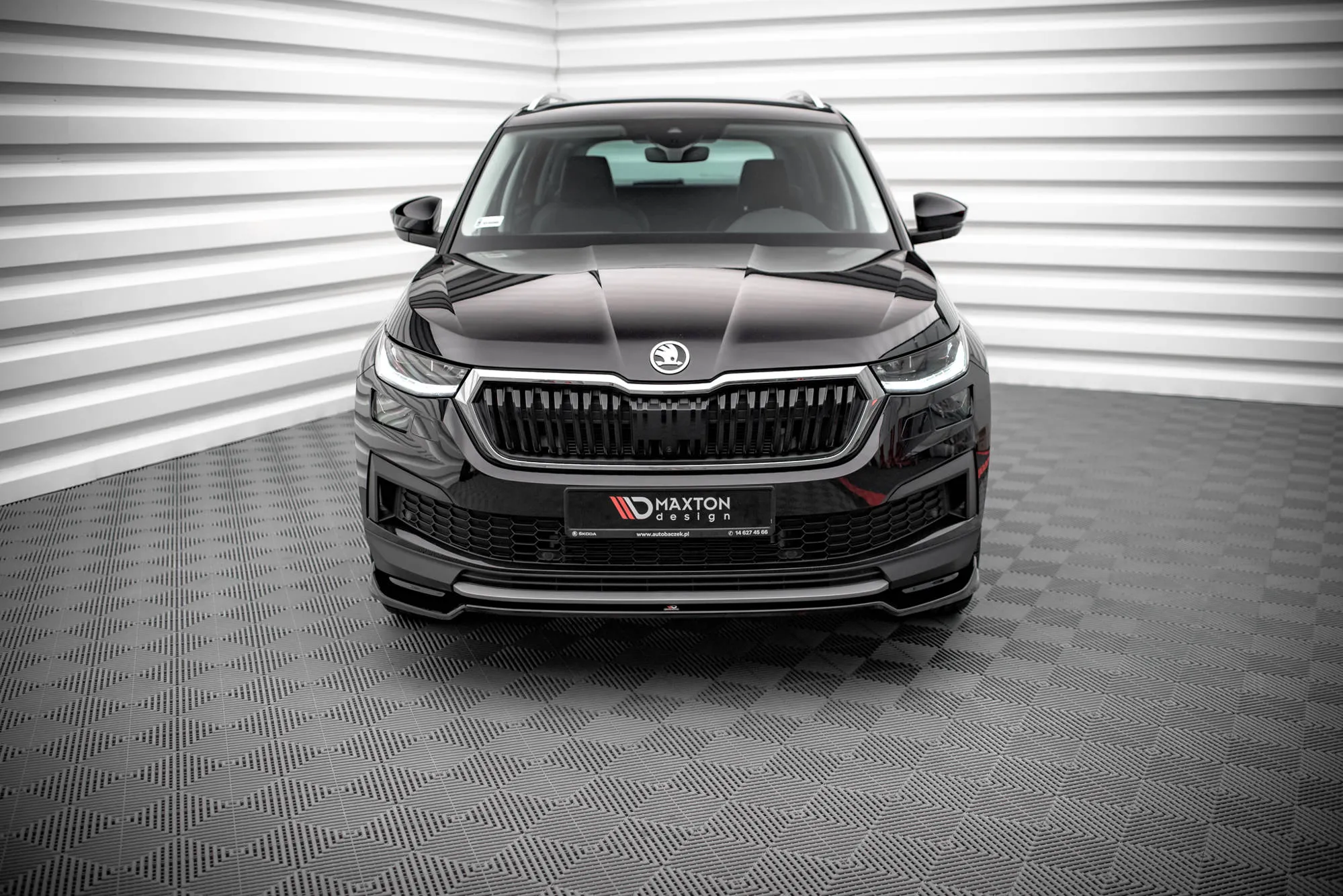 Frontleppe V.2 Skoda Kodiaq Mk1 Facelift - Bilde 2