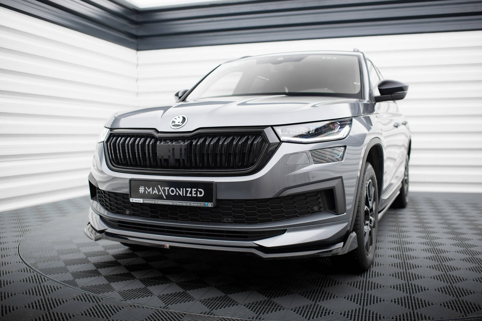 Frontleppe V.2 Skoda Kodiaq Sportline Mk1 Facelift