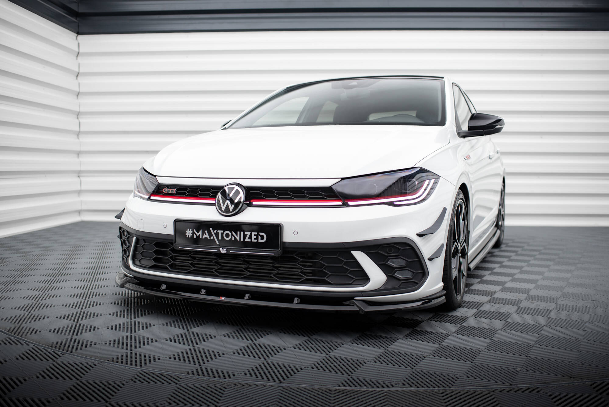 Frontleppe V.2 Volkswagen Polo GTI Mk6 Facelift