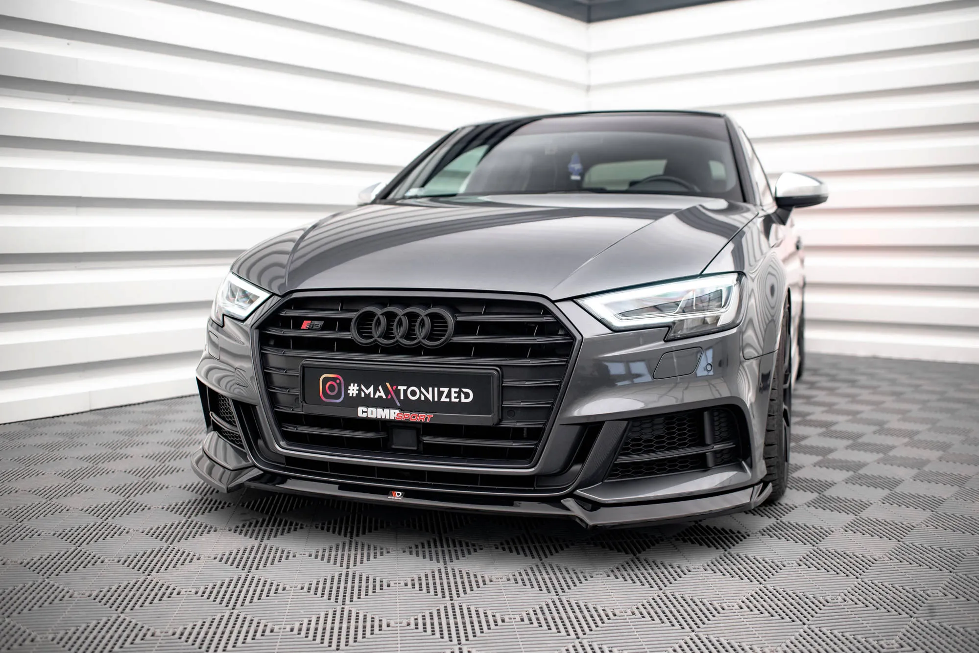 Frontleppe V.3 Audi S3 / A3 S-Line Sportback 8V Facelift