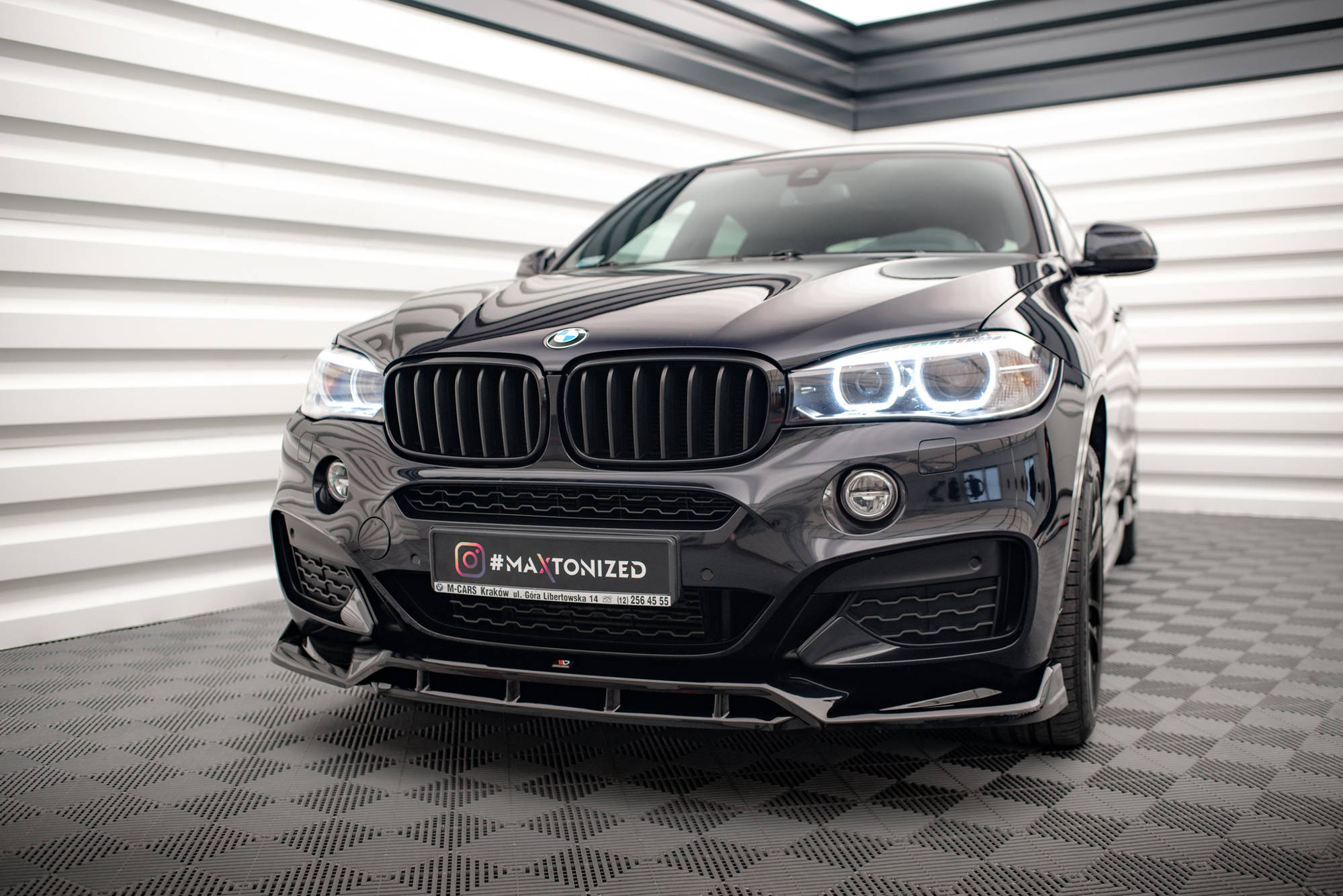 Frontleppe V.3 BMW X6 M-Pack F16