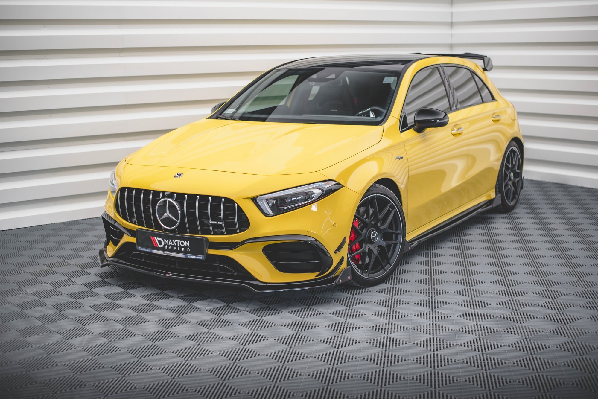 Frontleppe V.3 Med Flaps Mercedes-AMG A 45 S Aero Pack W177