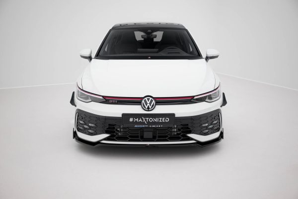Frontleppe V.3 Med Flaps Volkswagen Golf GTI / GTE / R-Line Mk8 Facelift