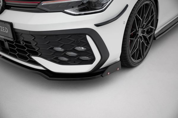 Frontleppe V.3 Med Flaps Volkswagen Golf GTI / GTE / R-Line Mk8 Facelift