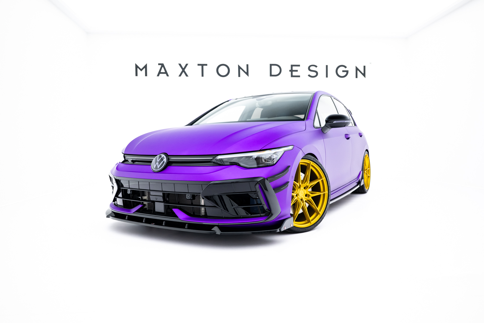 Frontleppe V.3 Med Flaps Volkswagen Golf R Mk8 Facelift