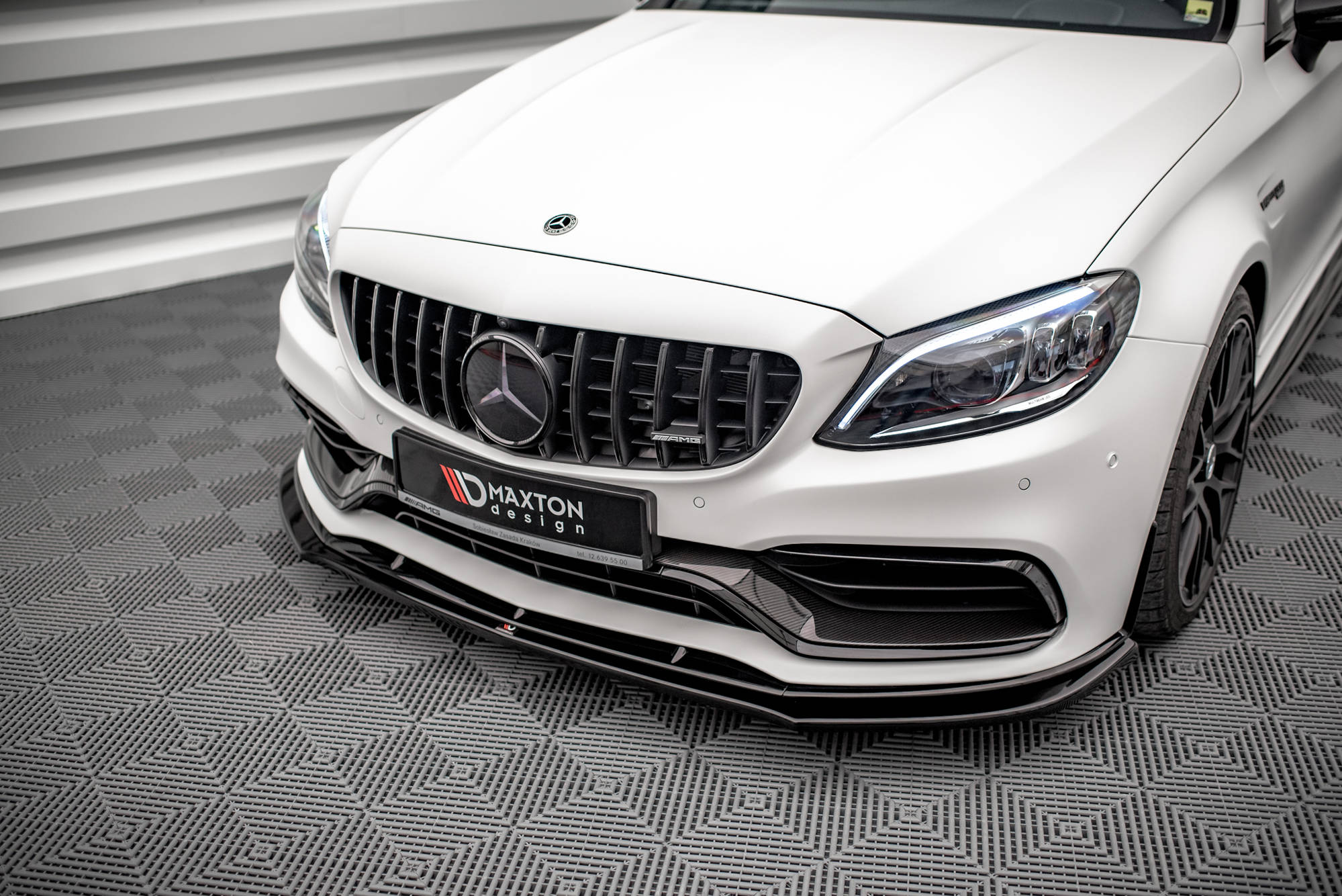 Frontleppe V.3 Mercedes-AMG C63 Coupe AMG Aero Pack C205 Facelift