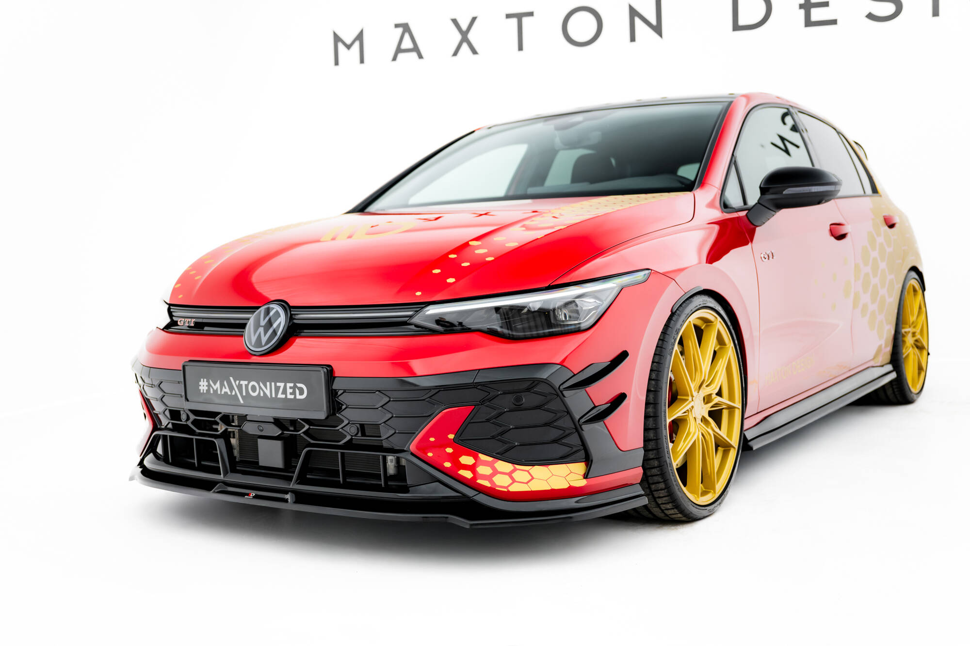 Frontleppe V.3 Volkswagen Golf GTI Clubsport Mk8 Facelift