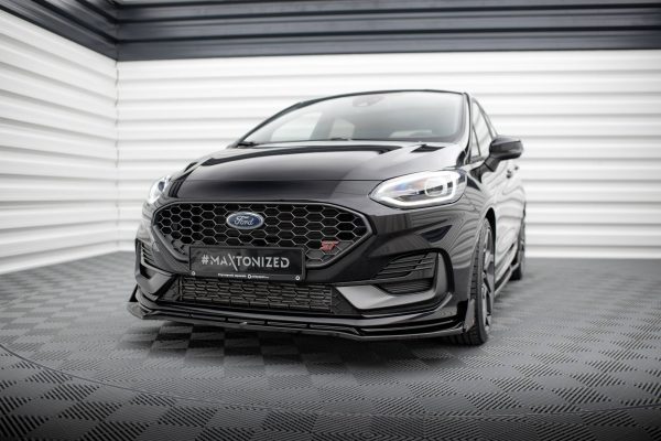 Frontleppe V.4 Med Flaps Ford Fiesta ST / ST-line Mk8 Facelift