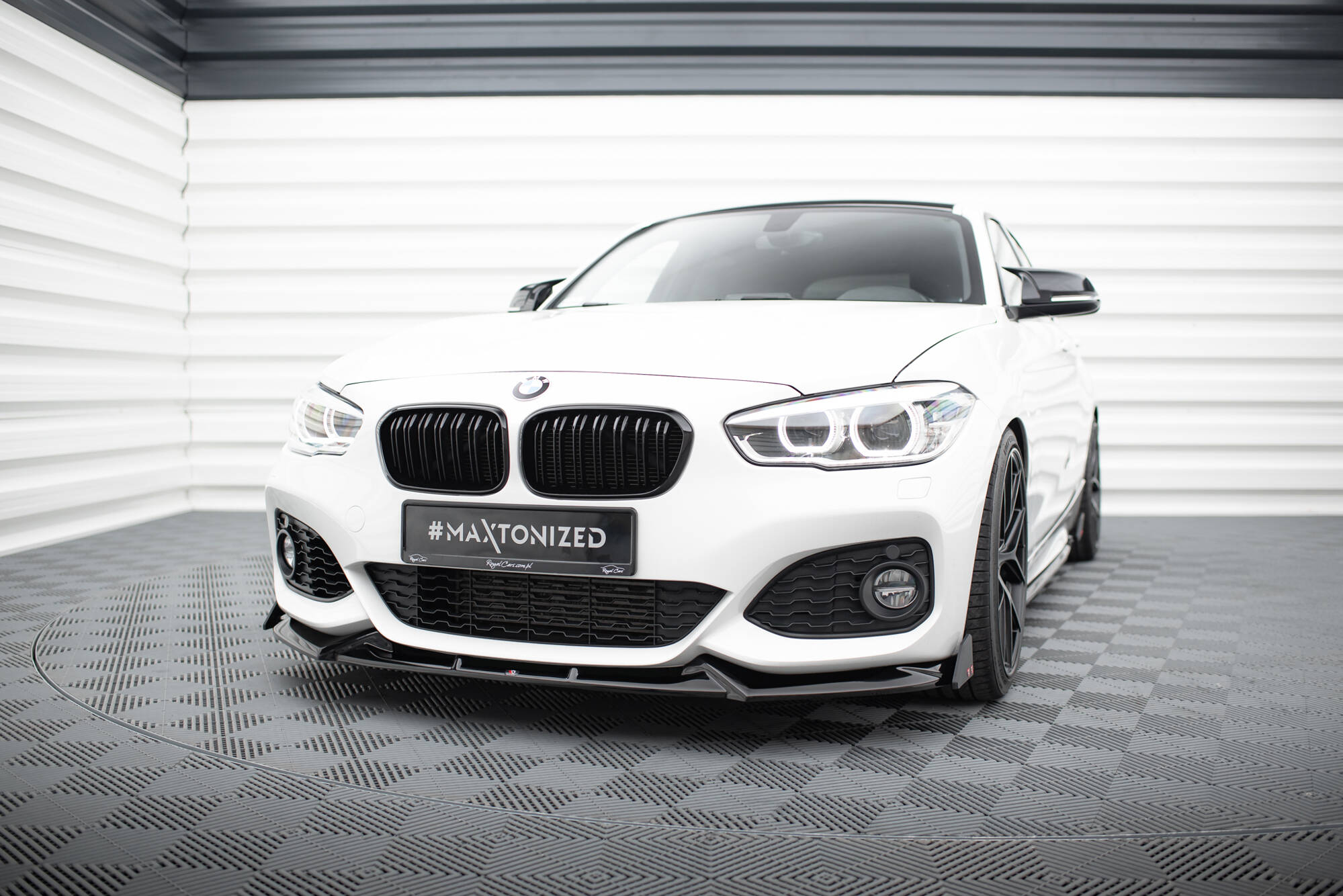 Frontleppe V.5 Med Flaps BMW 1 M-Pack / M140i F20 Facelift