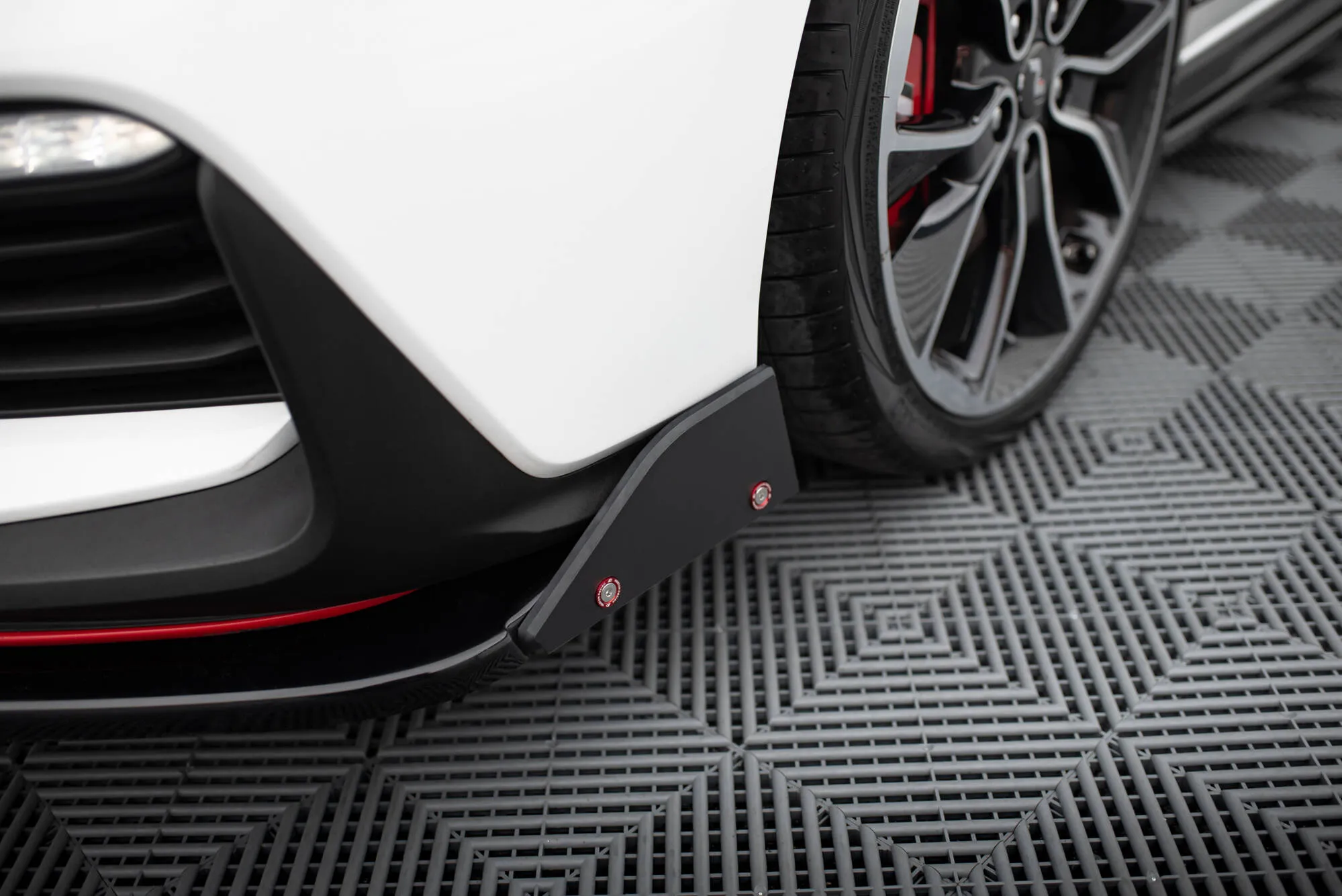 Frontleppe V.6 Med Flaps Hyundai I30 N Mk3 Hatchback/Fastback - Bilde 4