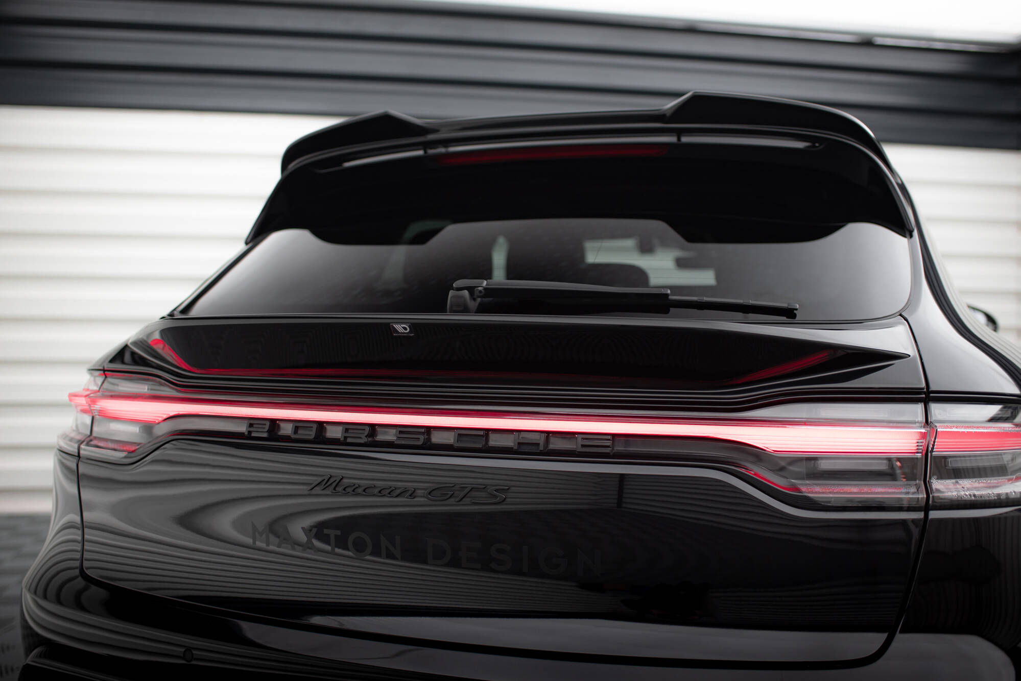 Nedre spoiler 3D Porsche Macan GTS / Standard / T Mk1 Facelift 2
