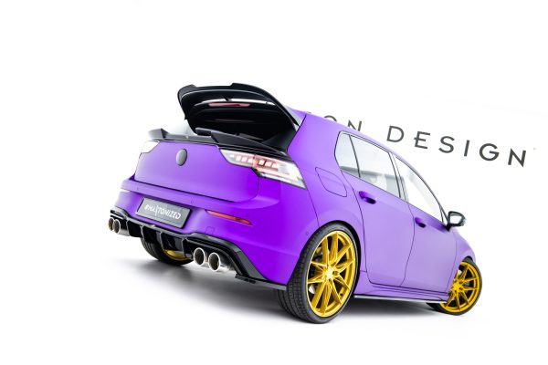 Nedre spoiler Cap 3D Volkswagen Golf R Mk8 Facelift