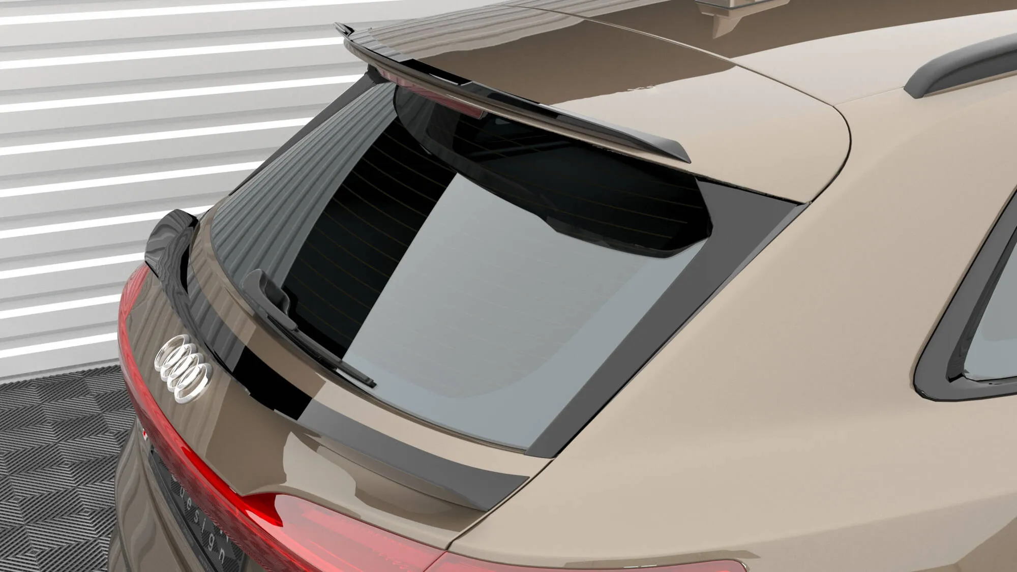Nedre spoiler Cap Audi e-tron - Bilde 7